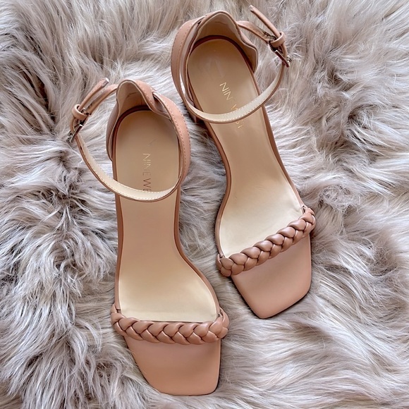Nine West Braided Twist Block Heels - Picture 3 of 11
